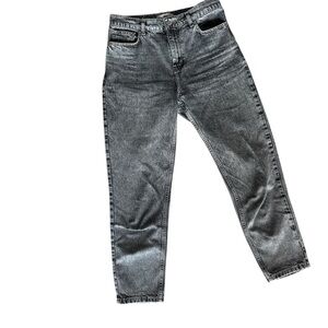Mango Gray Mom Jeans size US6